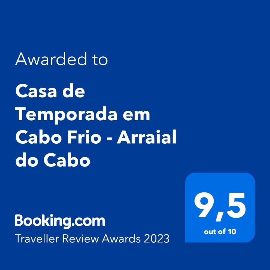 Willa Casa De Temporada Em Cabo Frio - Arraial Do Cabo Zewnętrze zdjęcie